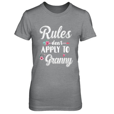 Grandmother Rules Don't Apply To Granny-T-Shirt & Hoodie-Women's T-Shirt-Sport Grey