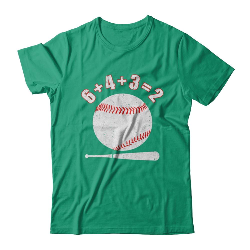 6 4 3 2 Play Baseball-T-Shirt & Hoodie-
