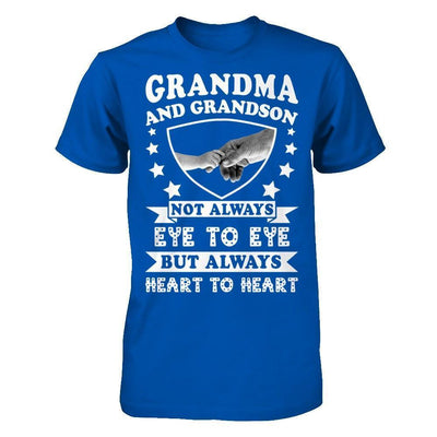 Grandma And Grandson Not Always Eye To Eye-T-Shirt & Hoodie-Premium T-Shirt-Royal