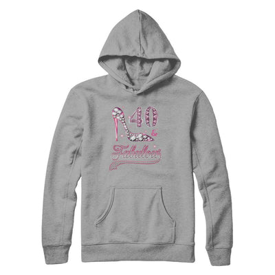 40 And Fabulous 40 Years Old 1981 40th Birthday Gift-T-Shirt & Hoodie-Pullover Hoodie-Light Steel