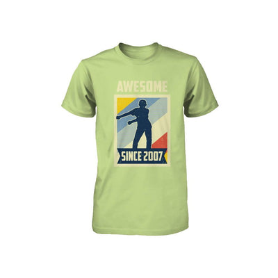 Vintage Floss 14th 2007 Birthday Gift for 14 Years Old Youth-Youth Shirt-Toddler T-Shirt-Key Lime