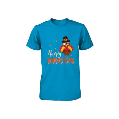 Happy Turkey Day Funny Thanksgiving Gift Youth-Youth Shirt-
