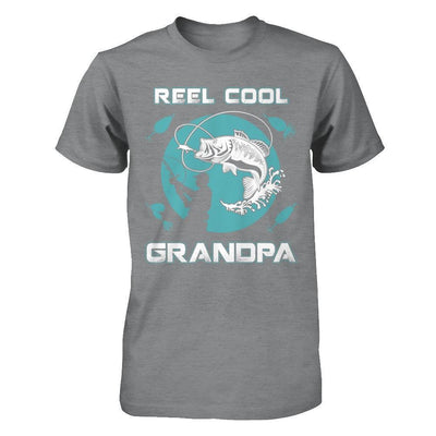 Reel Cool Grandpa-T-Shirt & Hoodie-Classic T-Shirt-Sport Grey