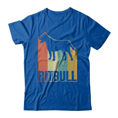 Classic Vintage Retro Style Pitbull Dog-T-Shirt & Hoodie-Premium T-Shirt-Royal