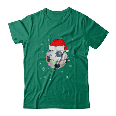 Santa Hat Soccer Christmas Gifts-T-Shirt & Sweatshirt-Classic T-Shirt-Kelly Green