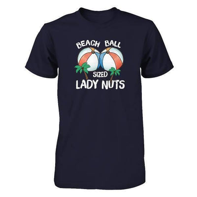 Beach Ball Sized Lady Nuts-T-Shirt & Tank Top-Premium T-Shirt-Midnight Navy