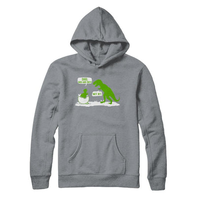 Dad Does God Exist Dinosaurs Funny-T-Shirt & Hoodie-Hanes - Heavyweight Pullover Hoodie-Light Steel
