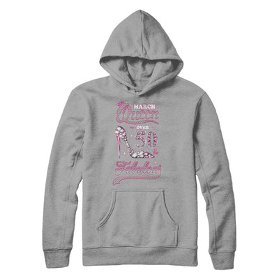 March Queen 50 And Fabulous 1971 50th Years Old Birthday-T-Shirt & Hoodie-Pullover Hoodie-Light Steel