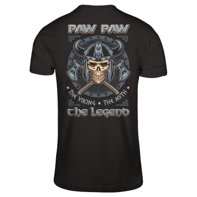 Paw Paw The Viking The Myth The Legend-T-Shirt & Hoodie-Classic T-Shirt-Black