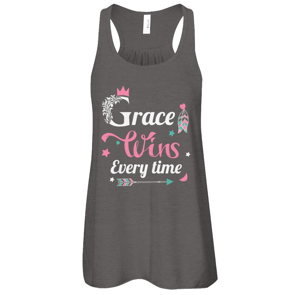 Grace Wins Every Time-T-Shirt & Tank Top-