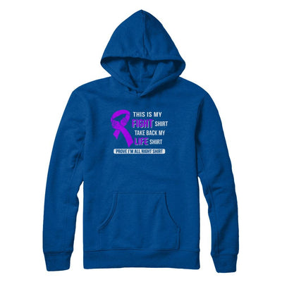 This Is My Fight Alzheimer's Lupus Pancreatic Awareness-T-Shirt & Hoodie-Pullover Hoodie-Deep Royal
