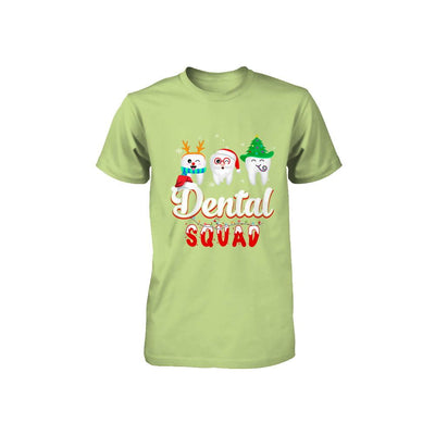 Dental Squad Tooth Christmas Dental Assistant Gifts Youth-Youth Shirt-Toddler T-Shirt-Key Lime