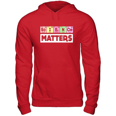 Science Matters March For Science-T-Shirt & Hoodie-Pullover Hoodie-Red