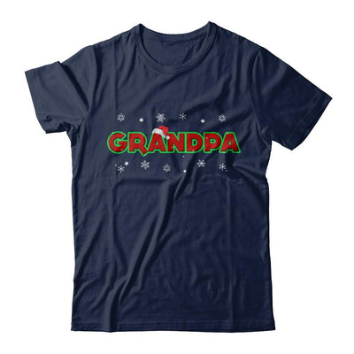 Grandpa Christmas Santa Ugly Sweater Gift-T-Shirt & Sweatshirt-Classic T-Shirt-Navy