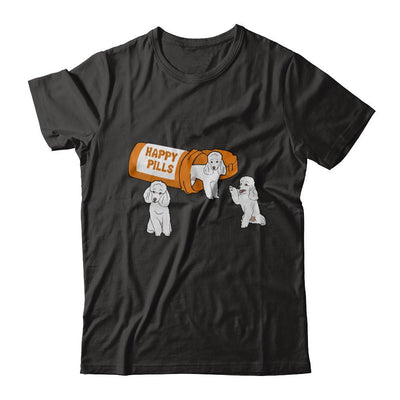 Poodles Happy Pills-T-Shirt & Hoodie-Premium T-Shirt-Black