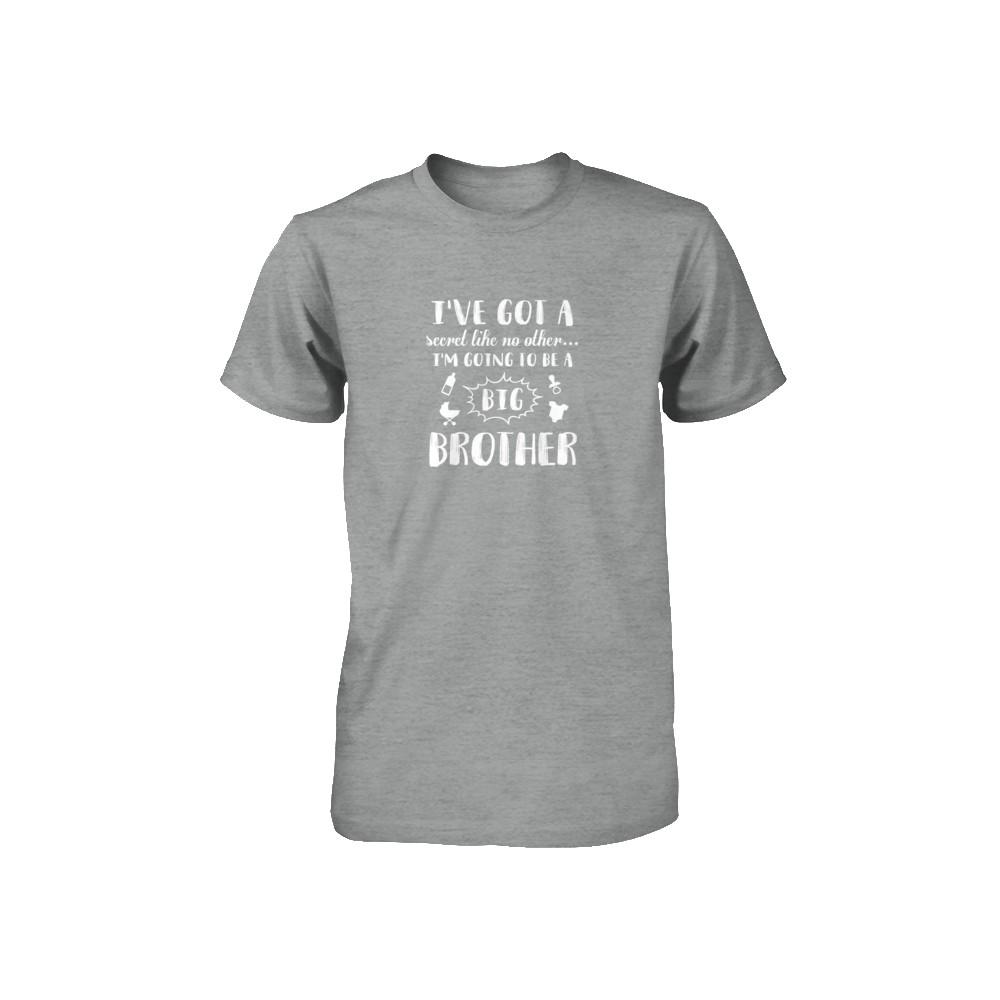 Secret Like No Other I'm Going To Be A Big Brother Youth-Youth Shirt-Toddler T-Shirt-Heather