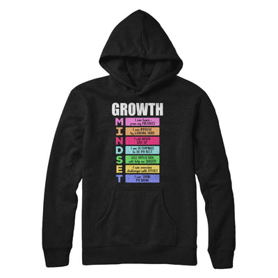 Growth Mindset-T-Shirt & Hoodie-Pullover Hoodie-Black