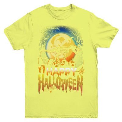 Saurus T Rex Dinosaur Halloween Youth-Youth Shirt-Youth T-Shirt-Daisy
