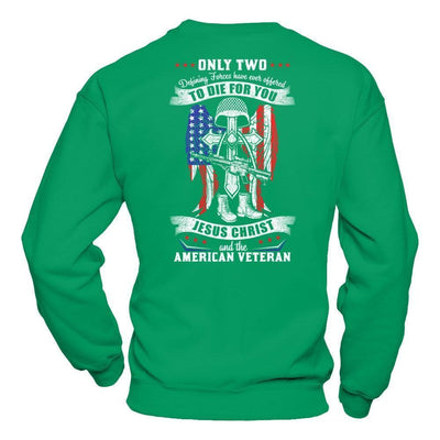 Only Two Defining Forces Have Ever Offered To Die-T-Shirt & Hoodie-Crewneck Sweatshirt-Irish Green
