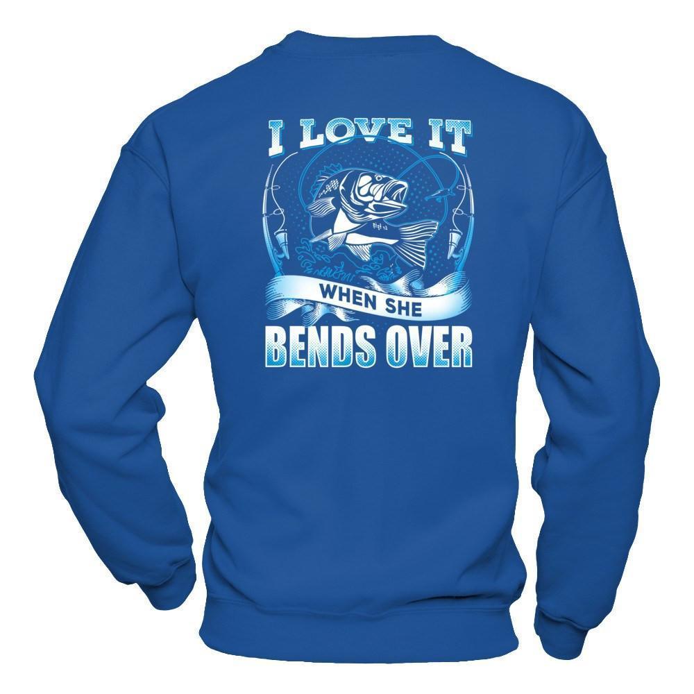 I Love It When She Bends-T-Shirt & Hoodie-Crewneck Sweatshirt-Royal