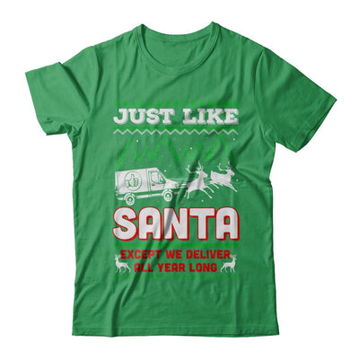Just Like Santa Except We Deliver All Year Long Shipper Courier-T-Shirt & Sweatshirt-Premium T-Shirt-Kelly Green