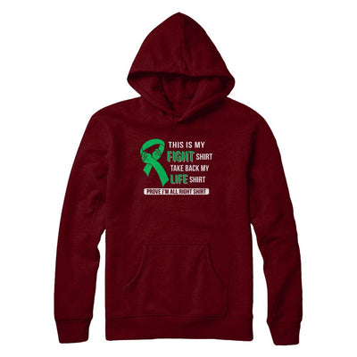 This Is My Fight Kidney Disease Liver Cancer Awareness-T-Shirt & Hoodie-Pullover Hoodie-Maroon