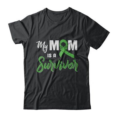 My Mom Is A Survivor Lymphoma Son Daughter-T-Shirt & Hoodie-Classic T-Shirt-Black