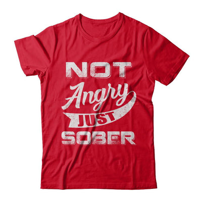 Not Angry Just Sober-T-Shirt & Hoodie-Premium T-Shirt-Red