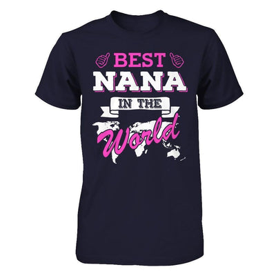 Best Nana In The World-T-Shirt & Hoodie-Premium T-Shirt-Midnight Navy