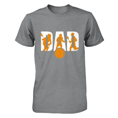 Lacrosse Dad Father's Day-T-Shirt & Hoodie-Classic T-Shirt-Sport Grey
