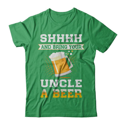 Shhhh Bring Your Uncle A Beer-T-Shirt & Sweatshirt-Premium T-Shirt-Kelly Green