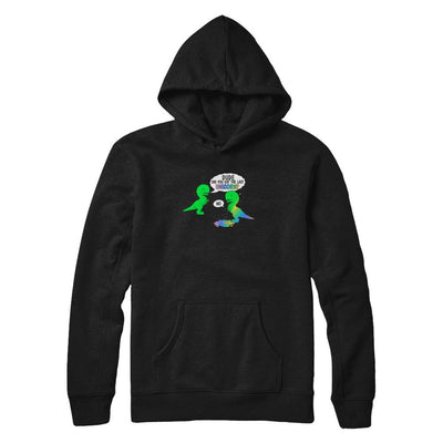 Dude Did You Eat The Last Unicorn Dinosaur T-Rex-T-Shirt & Tank Top-Pullover Hoodie-Black