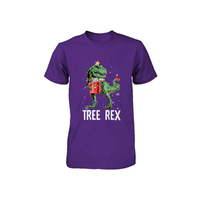 Christmas Tree For Kids Boys T Rex Dinosaur Xmas Gifts Youth-Youth Shirt-