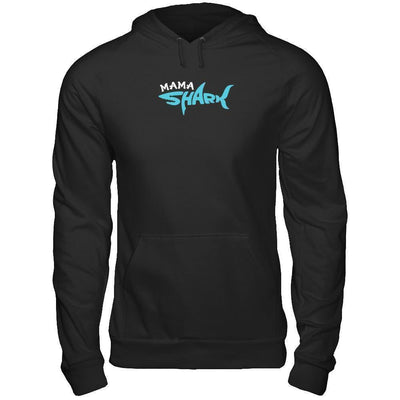 Mama Shark Lovers Best Mom-T-Shirt & Tank Top-Pullover Hoodie-Black