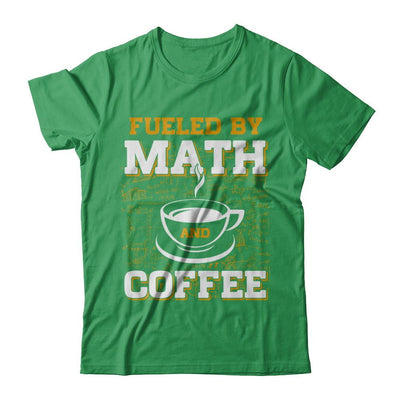 Fueled By Math And Coffee-T-Shirt & Hoodie-Premium T-Shirt-Kelly Green