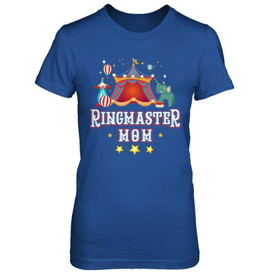 Ringmaster Mom Circus Carnival Children Party-T-Shirt & Hoodie-Women's T-Shirt-Royal