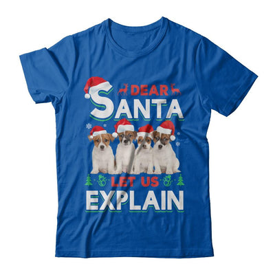 Dear Santa Funny Beagle Puppies Christmas Gift-T-Shirt & Hoodie-Premium T-Shirt-Royal