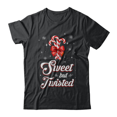 Sweet But Twisted Funny Candy Christmas Gifts-T-Shirt & Sweatshirt-Classic T-Shirt-Black