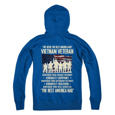 Vietnam Veteran The Best America Had Proud-T-Shirt & Hoodie-Pullover Hoodie-Deep Royal