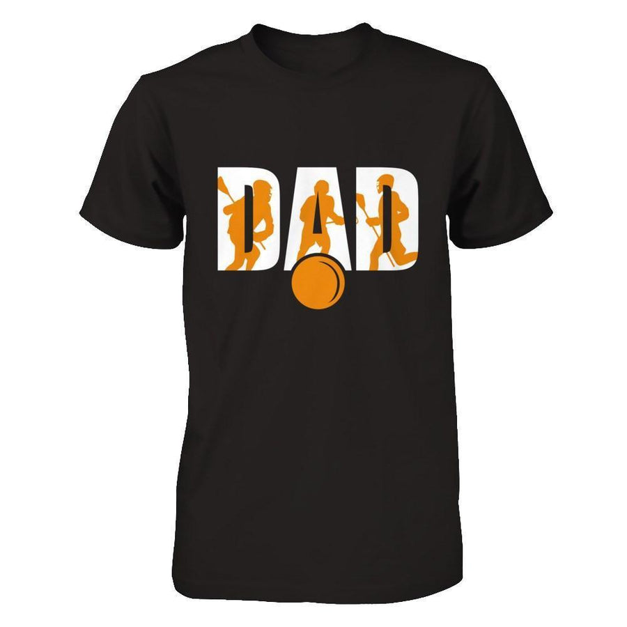 Lacrosse Dad Father's Day-T-Shirt & Hoodie-Classic T-Shirt-Black