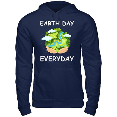 Animals On Earth Day Everyday 2018-T-Shirt & Hoodie-Pullover Hoodie-Navy
