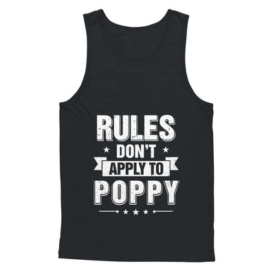 Grandfather Rules Don't Apply To Poppy-T-Shirt & Hoodie-Unisex Tank-Black