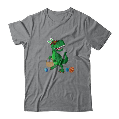 Funny Dabbing Cool Easter Bunny Dinosaur-T-Shirt & Tank Top-Classic T-Shirt-Sport Grey