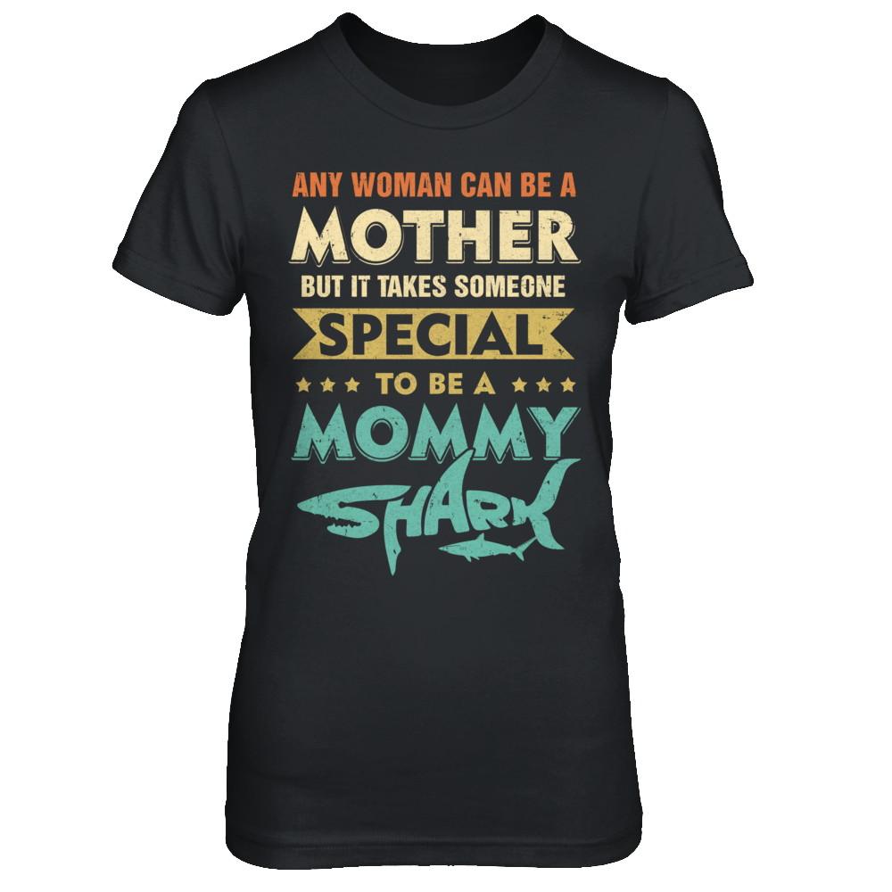 Vintage Someone Special To Be A Mommy Shark Mothers Day