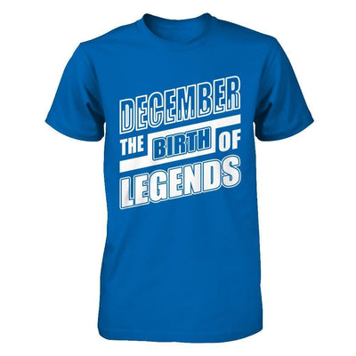 December The Birth Of Legends-T-Shirt & Hoodie-Classic T-Shirt-Royal