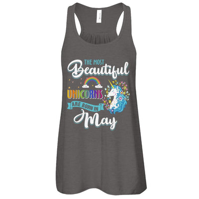 The Most Beautiful Unicorns Are Born In May Birthday-T-Shirt & Tank Top-