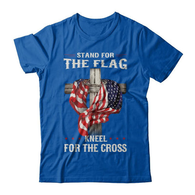 Stand For The Flag Kneel For The Cross-T-Shirt & Hoodie-Premium T-Shirt-Royal