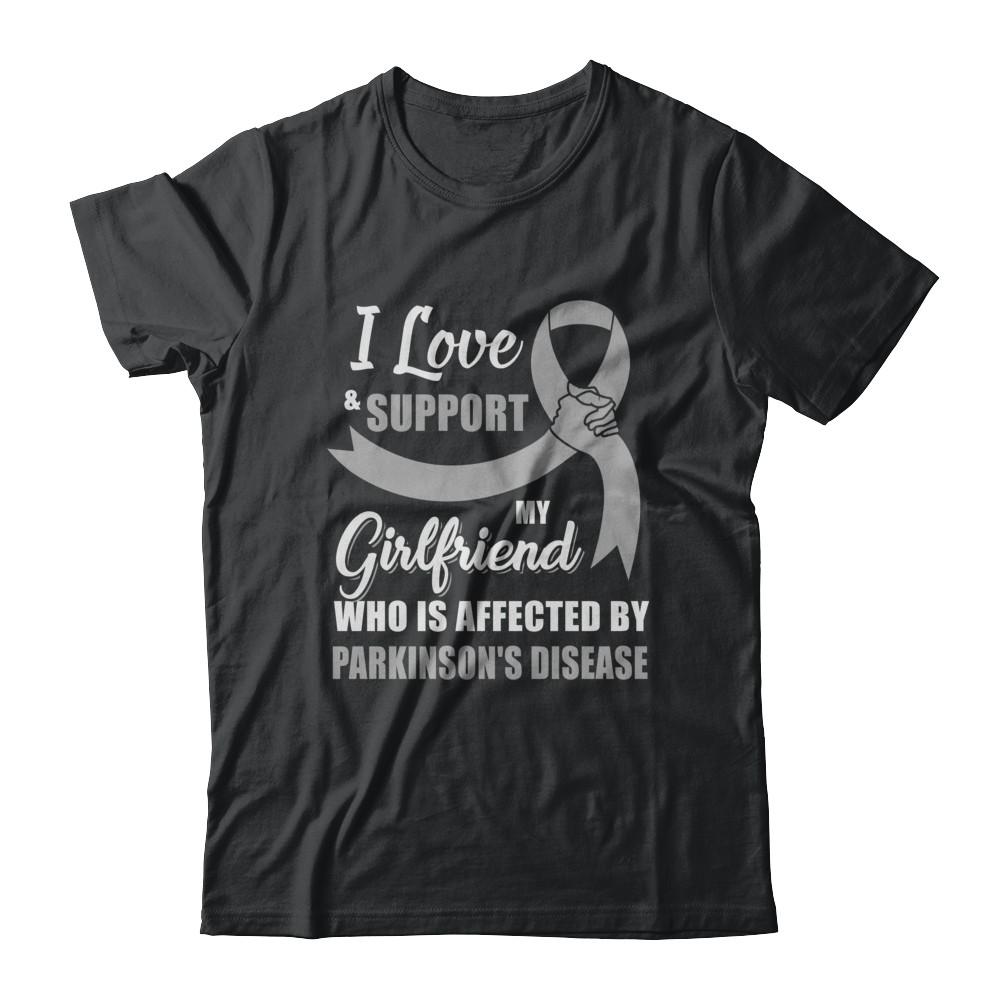 Parkinson's Disease Awareness Support Grey Girlfriend Boyfriend