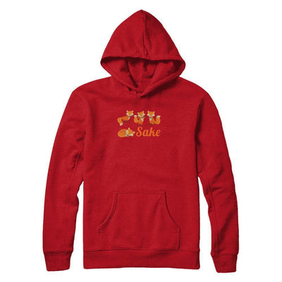 Cute Colorful For Fox Sake-T-Shirt & Tank Top-Pullover Hoodie-Red