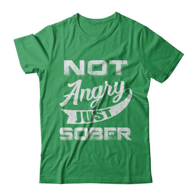 Not Angry Just Sober-T-Shirt & Hoodie-Premium T-Shirt-Kelly Green